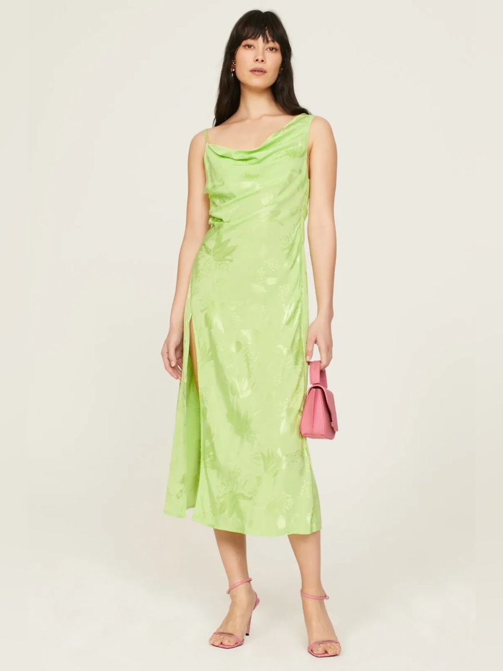 for love and lemons ilana midi dress large nwt